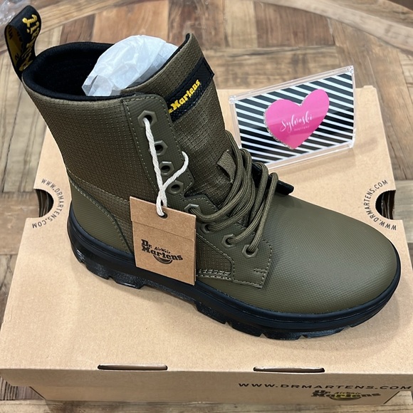🔥DR MARTENS Combs II Poly Casual Boots 💚NWT - Picture 7 of 11